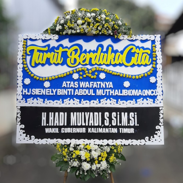Karangan Bunga Duka  di Mimika